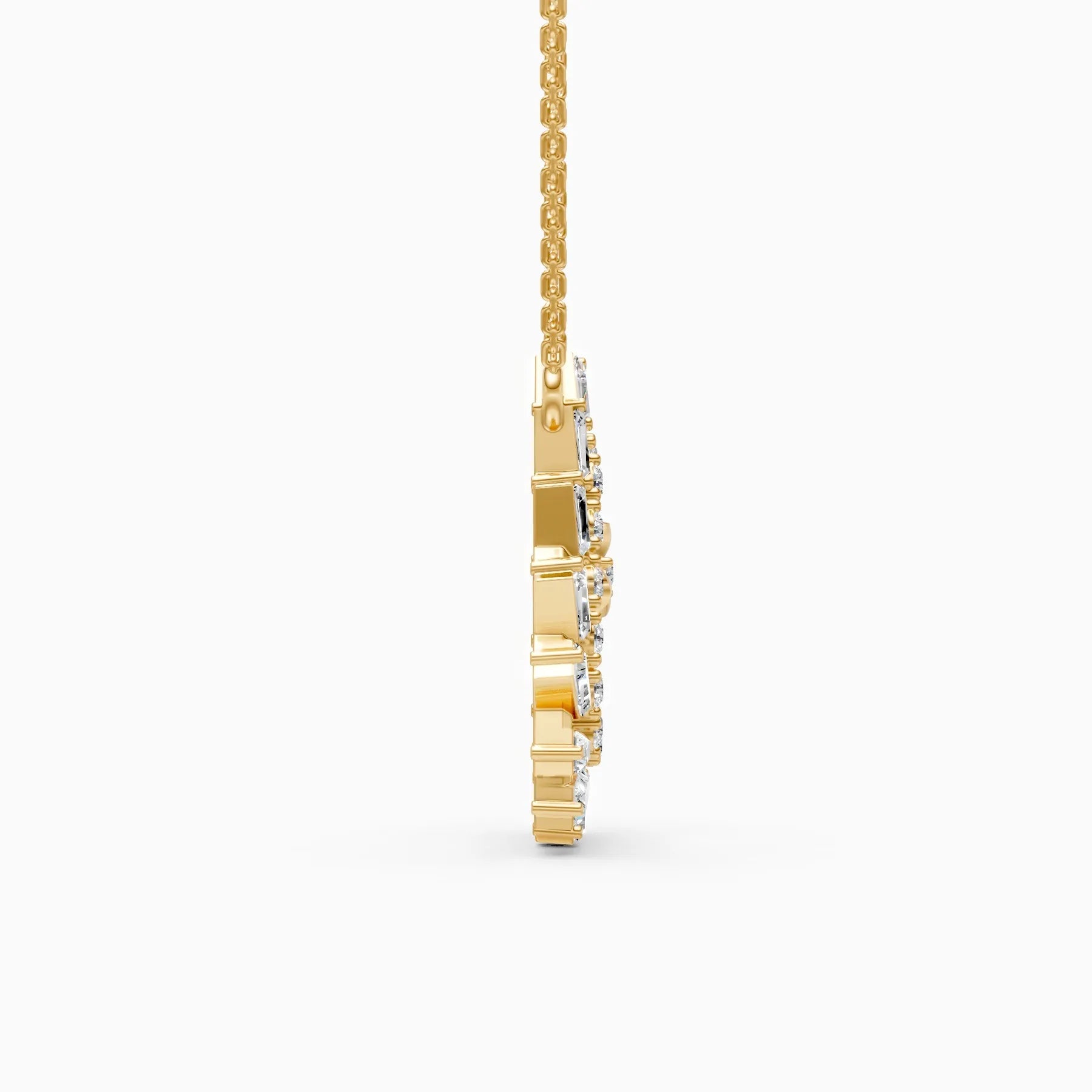 Aarya | Helix Lab-Grown Diamond Pendant - Nivara