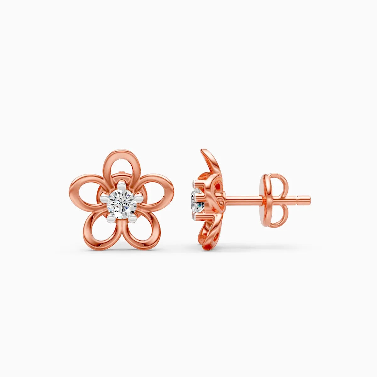 Flora | Lilac Hour Lab-Grown Diamond Studs