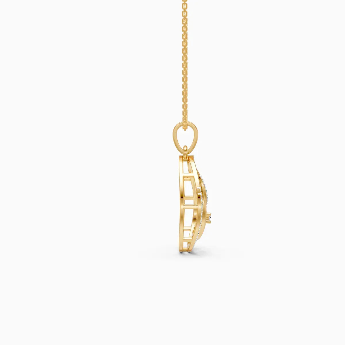Aroha | Silken Lab-Grown Diamond Pendant - Nivara