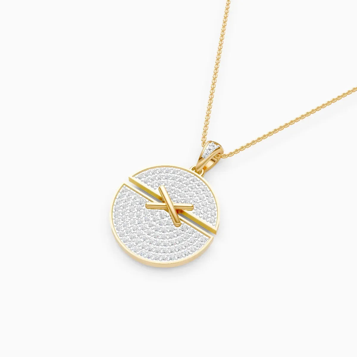 Mode | Cluster Vow Lab-Grown Diamond Necklace - Nivara