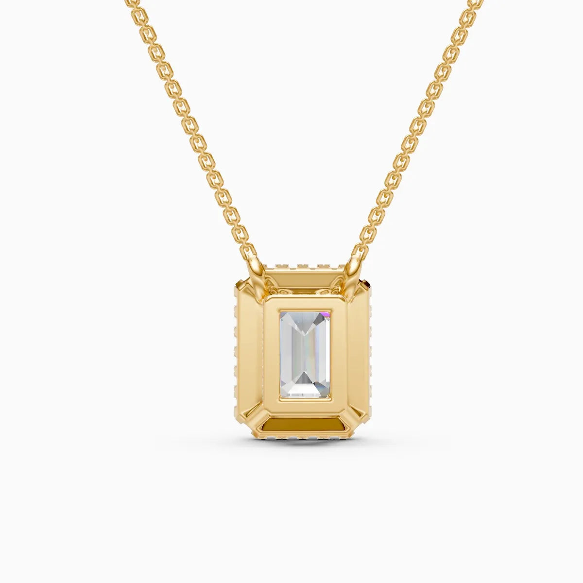 Mira | Lone Star Lab-Grown Diamond Pendant - Nivara