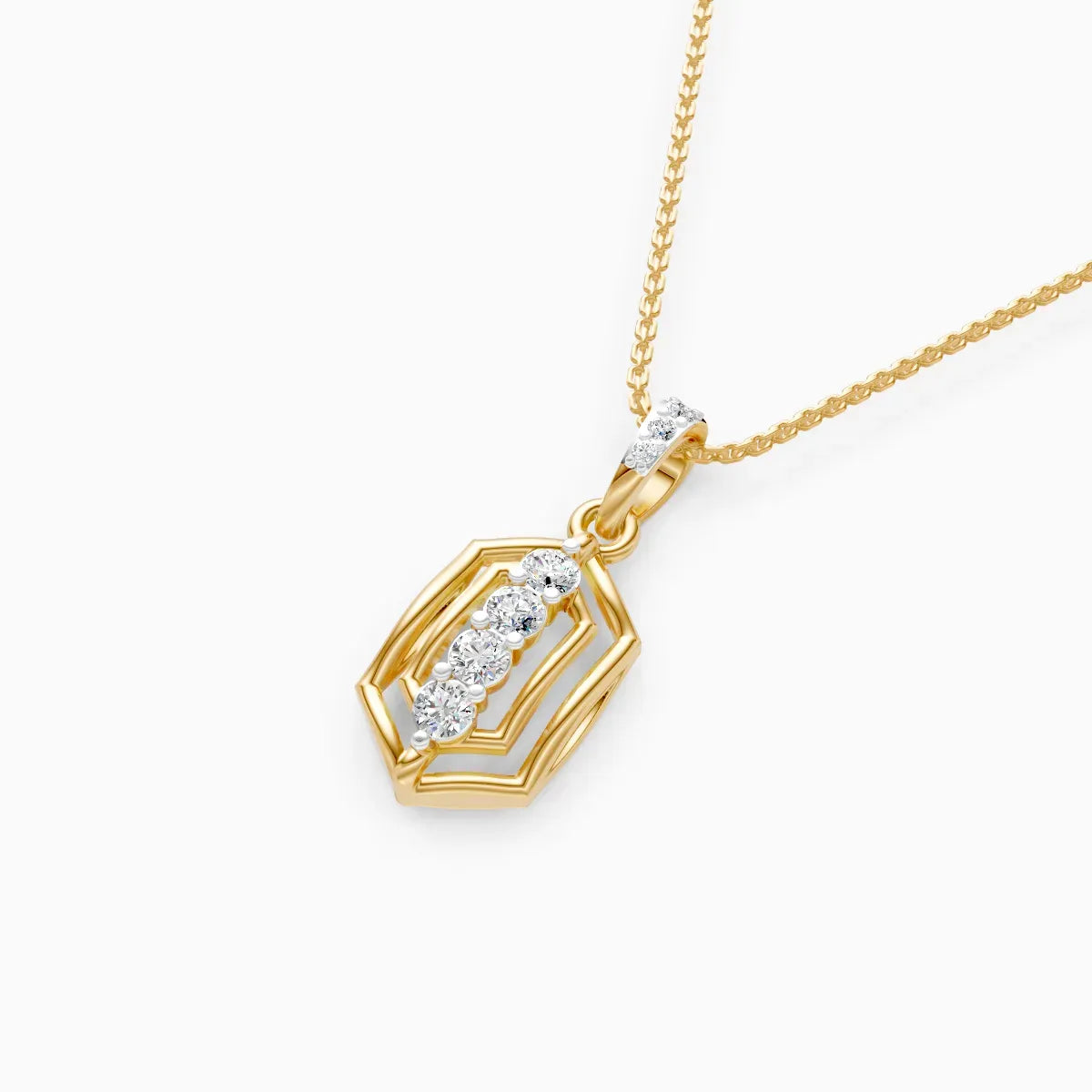 Rupak | Center Vow Lab-Grown Diamond Pendant - Nivara