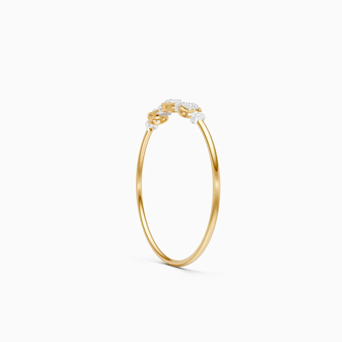 Rupal | Axis Geometry Lab-Grown Diamond Bracelet - Nivara