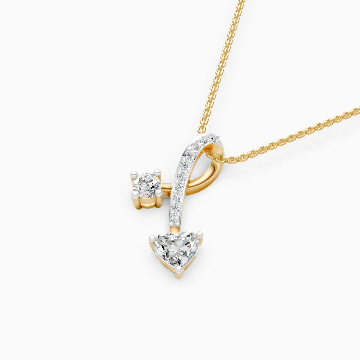 Sneh | Duet Lab-Grown Diamond Pendant - Nivara