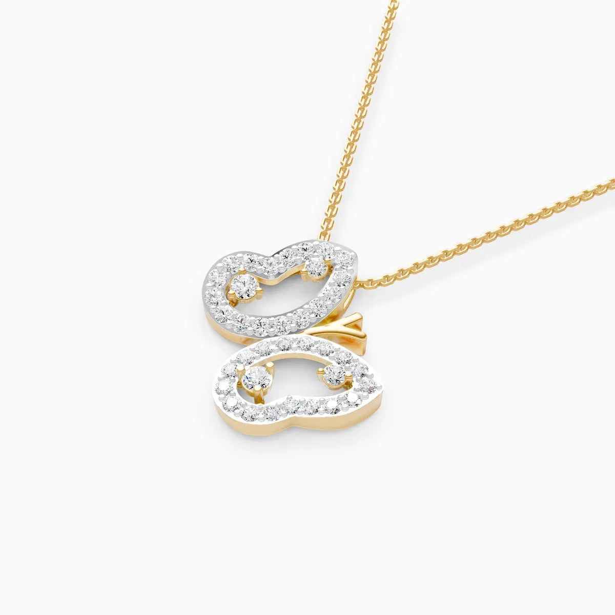 Vanya | Papillon Lab-Grown Diamond Necklace - Nivara