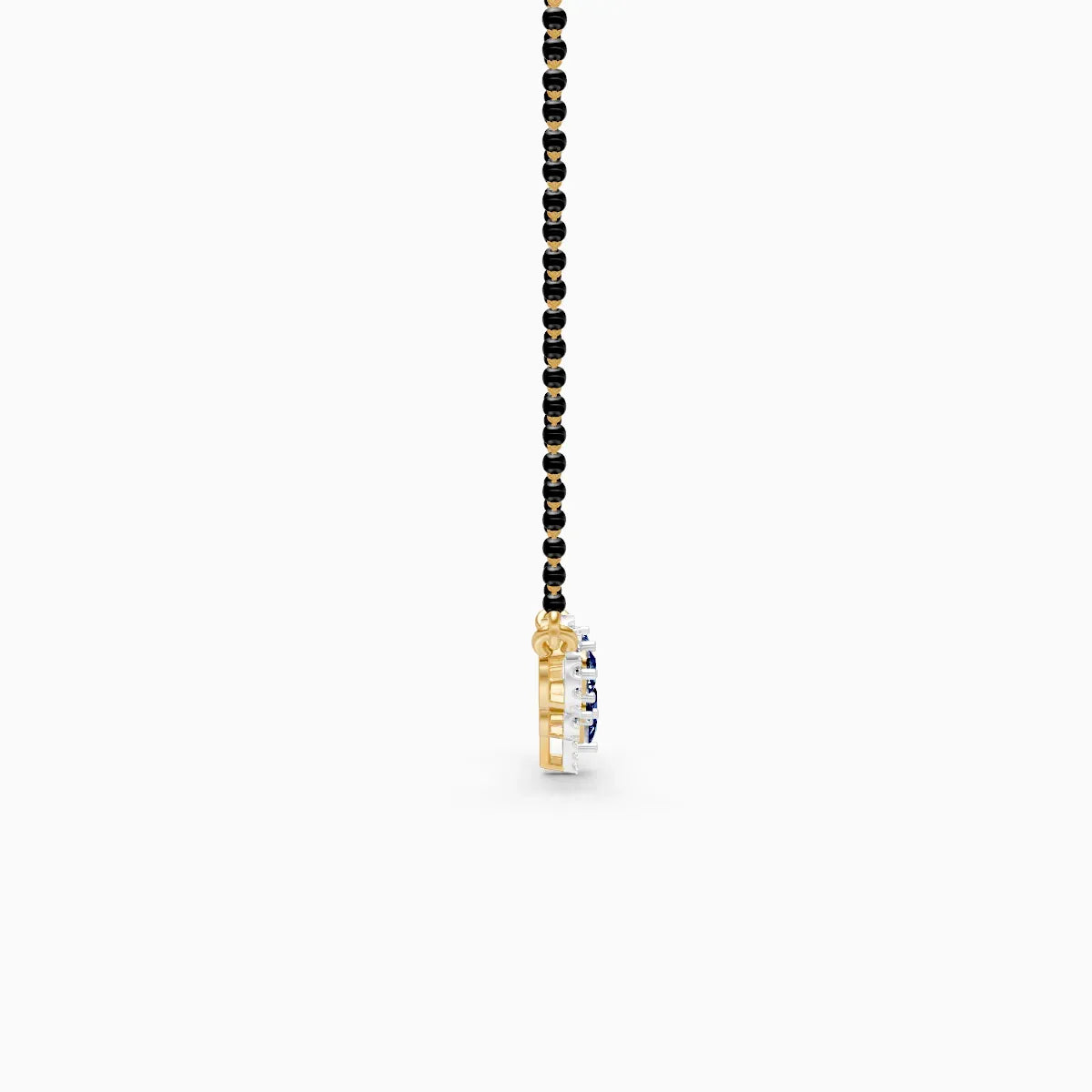 Mira | Halo Light Lab-Grown Diamond Mangalsutra