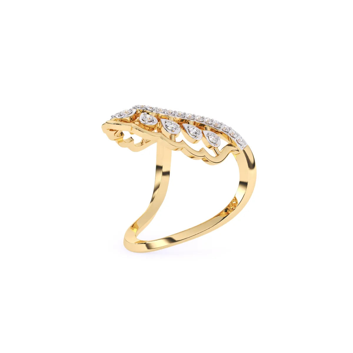 ��Mode | Round Lab Grown Diamond Vanki Ring�� Rings VD_AYN��- Lab Grown Diamonds Jewellery