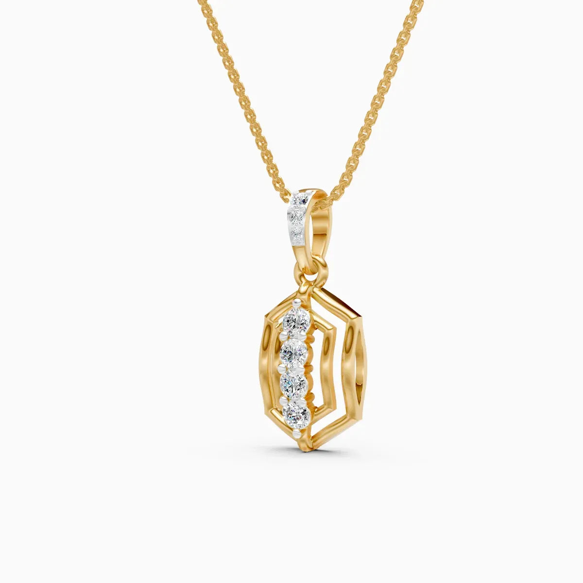 Rupak | Center Vow Lab-Grown Diamond Pendant - Nivara