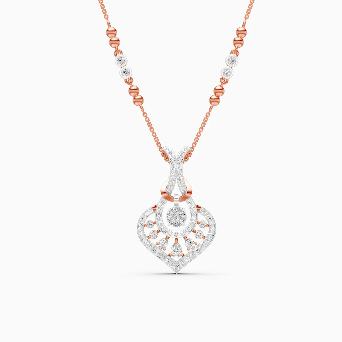 Aarya | Golden Hour Lab-Grown Diamond Pendant - Nivara