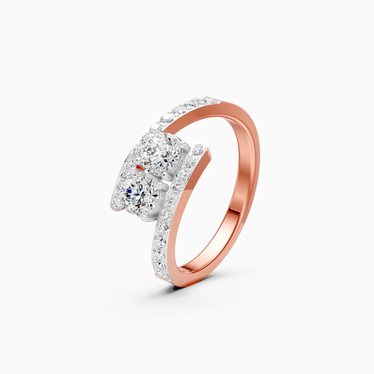 ��Mode | Round Lab Grown Diamond Open Style Ring�� Rings VD_AYN��- Lab Grown Diamonds Jewellery
