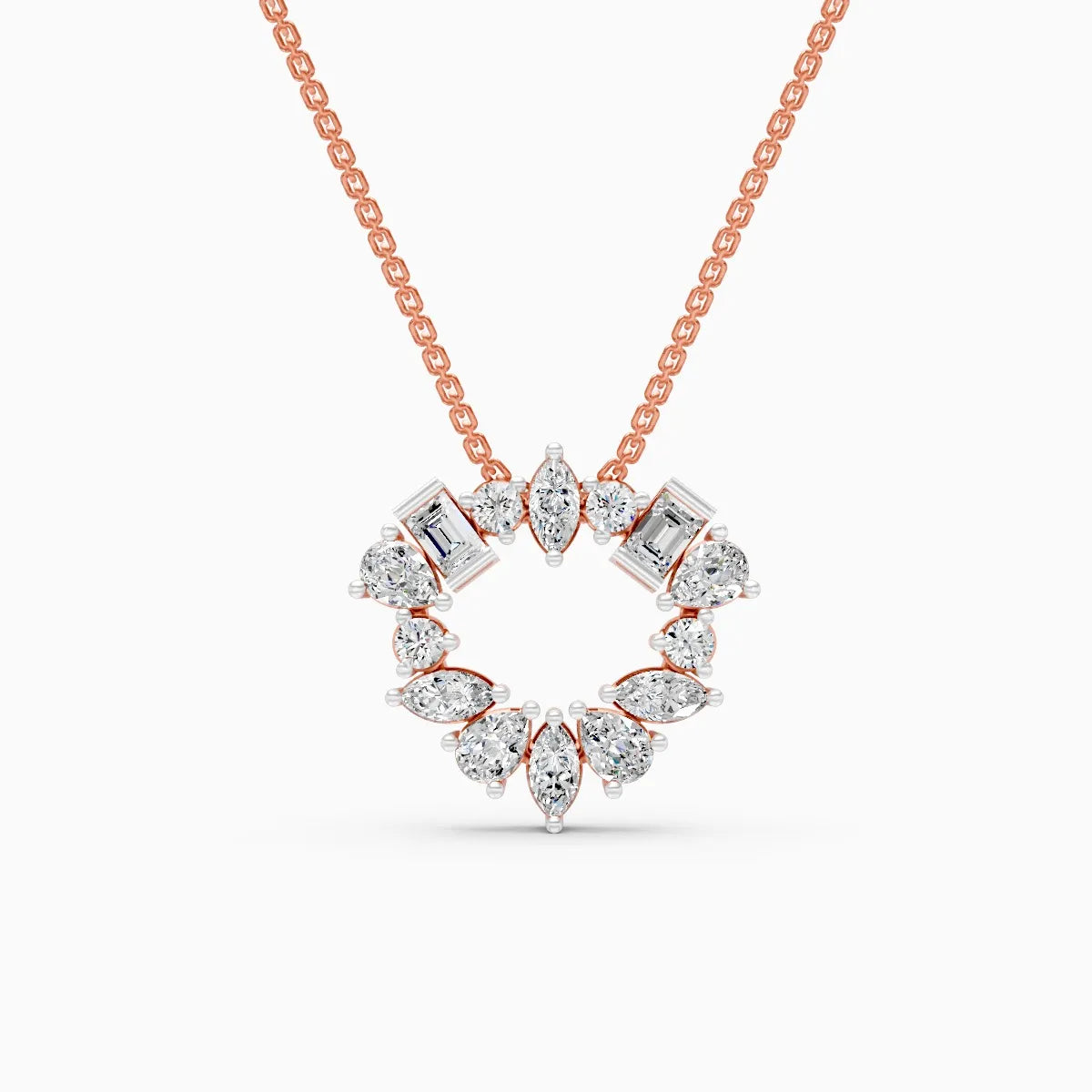 Anek | Confluence Lab-Grown Diamond Necklace - Nivara