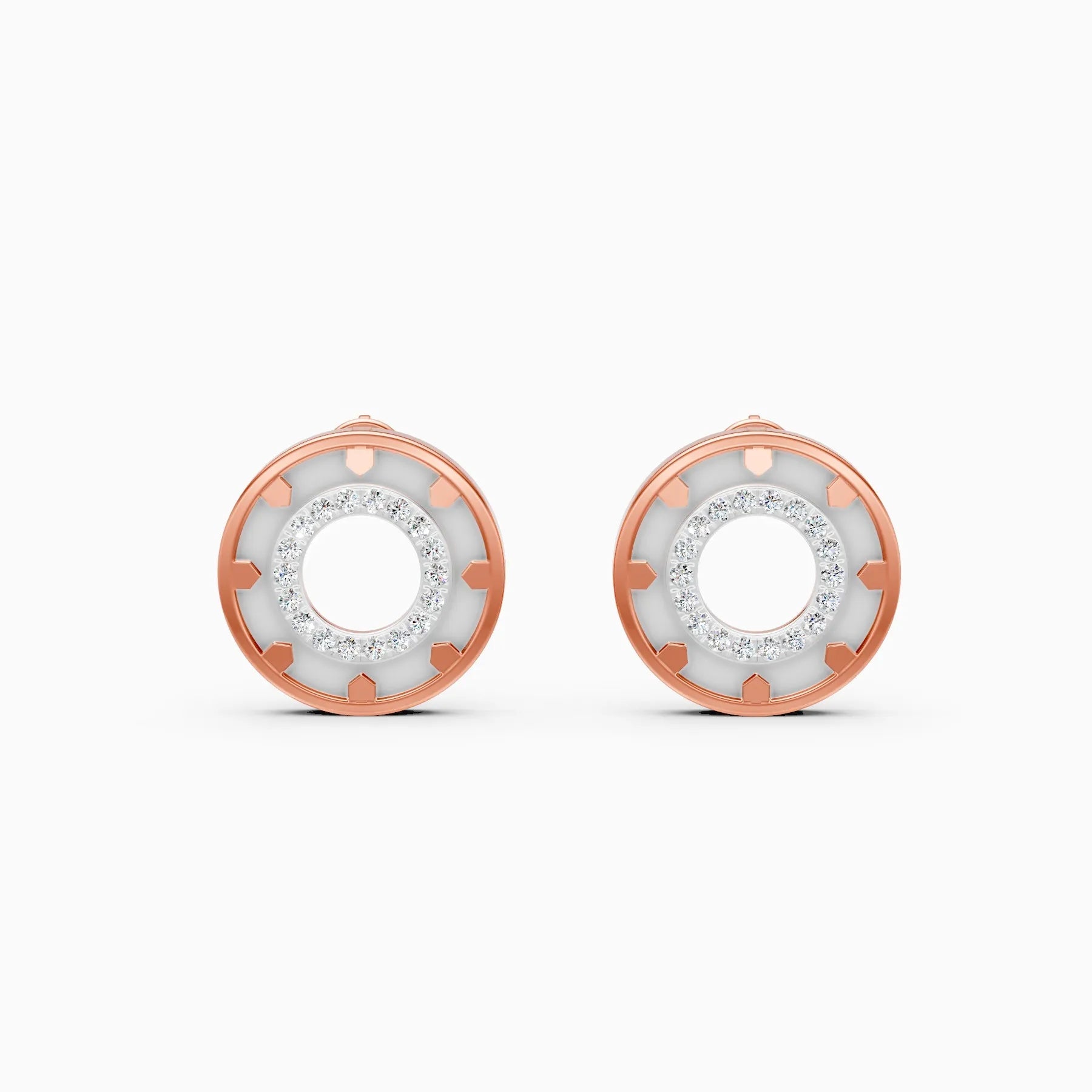 Mira | Aureole Lab-Grown Diamond Studs