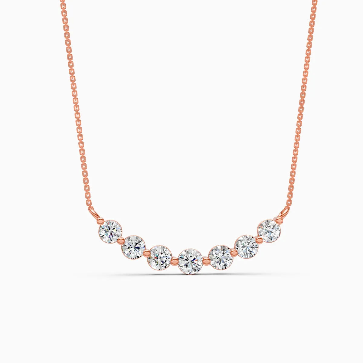 Nora | Barline Lab-Grown Diamond Necklace - Nivara
