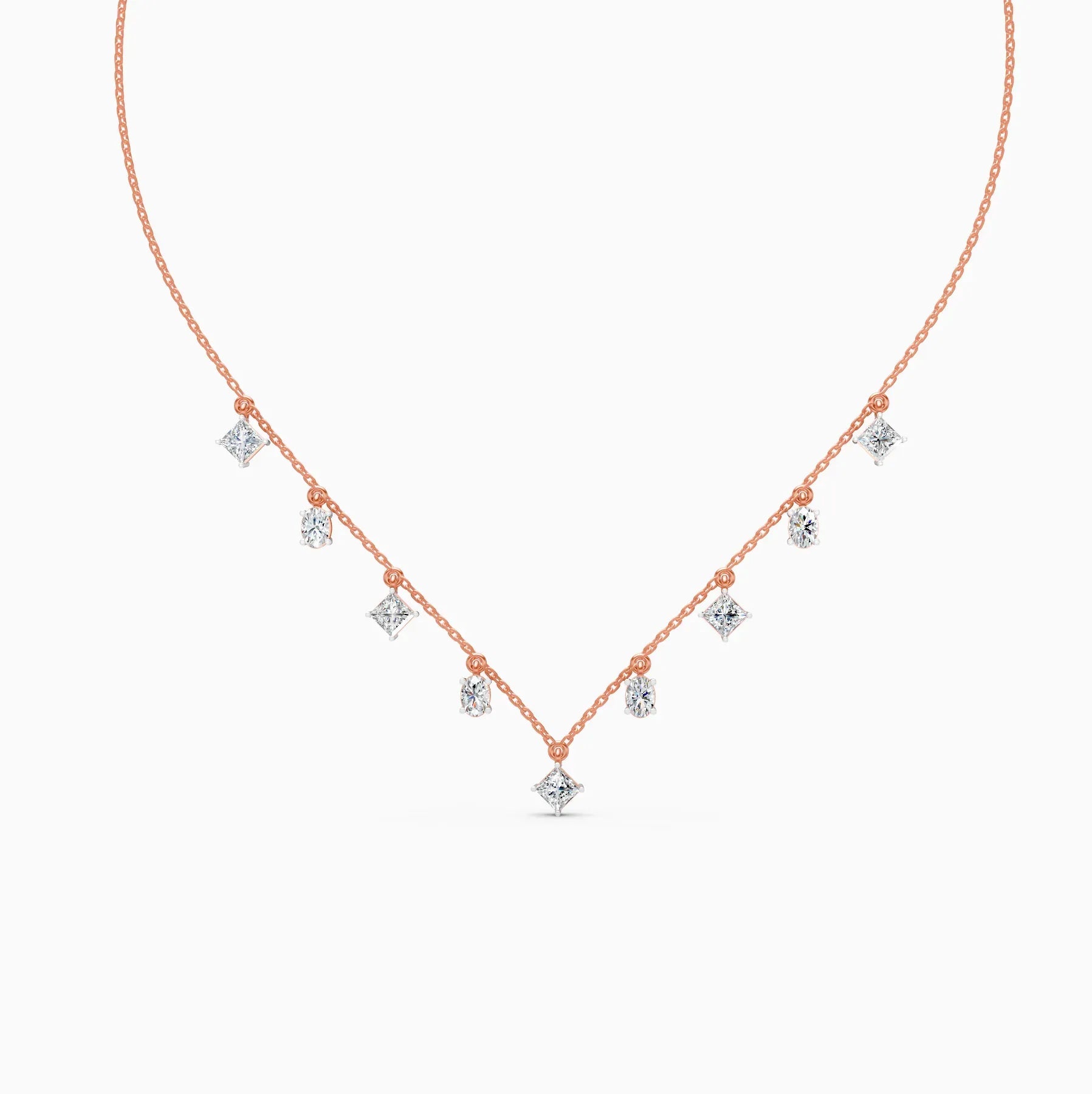 Anek | Assemblage Lab-Grown Diamond Necklace - Nivara