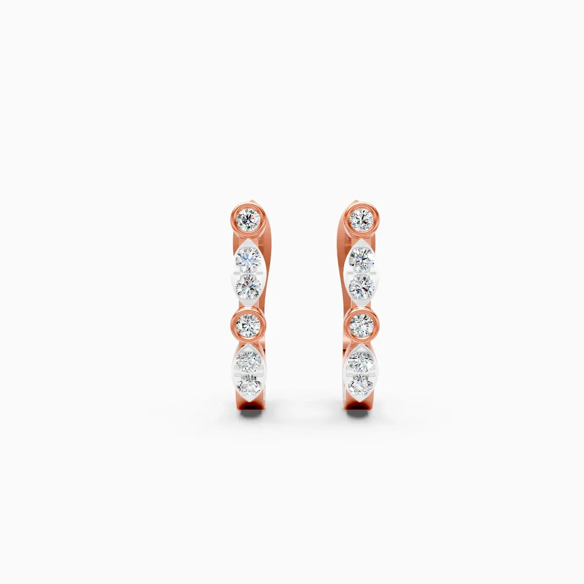 Amaya | Duskmist Lab-Grown Diamond Hoops