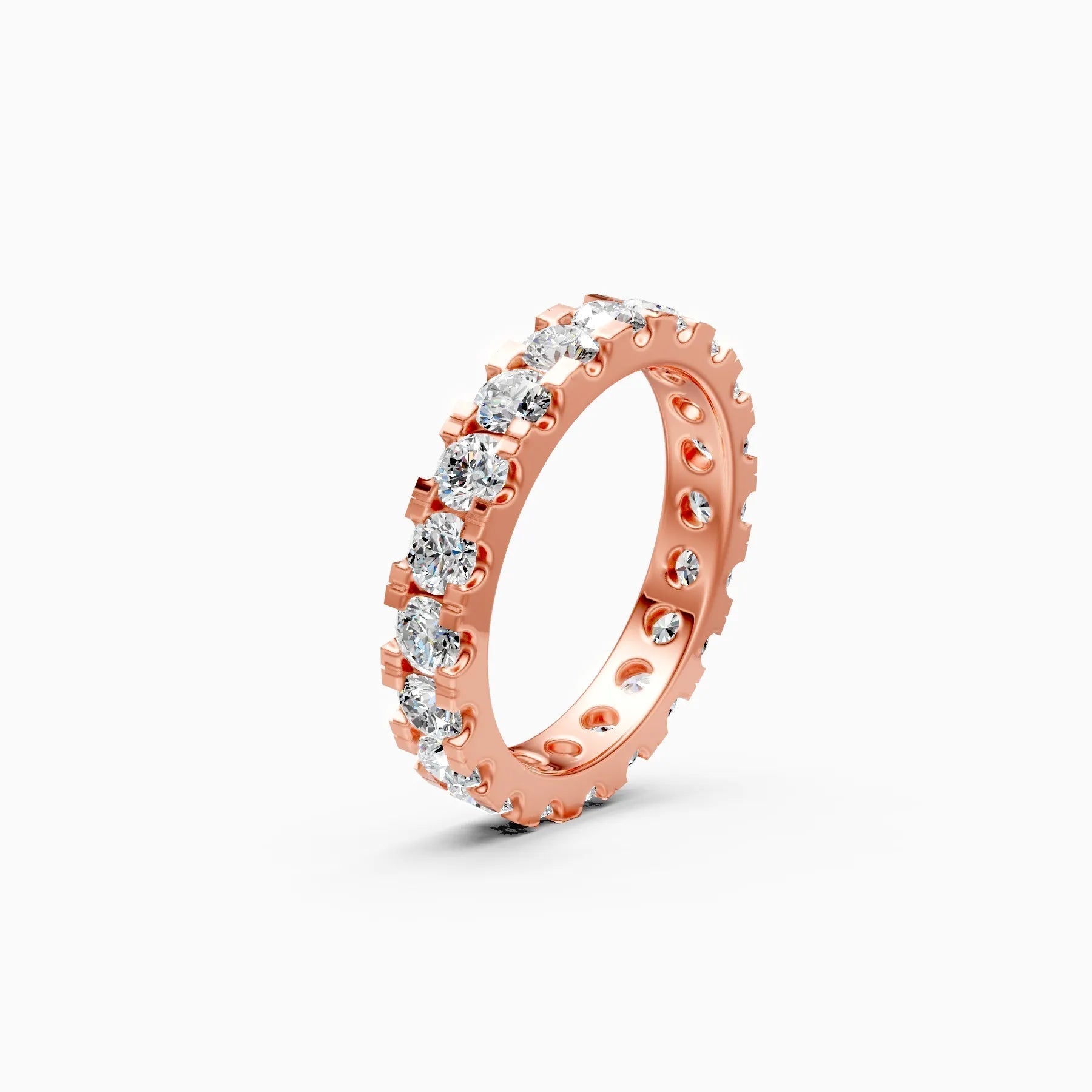 ��Foreva | Round Lab Grown Diamonds Eternity Ring�� Rings VD_AYN��- Lab Grown Diamonds Jewellery