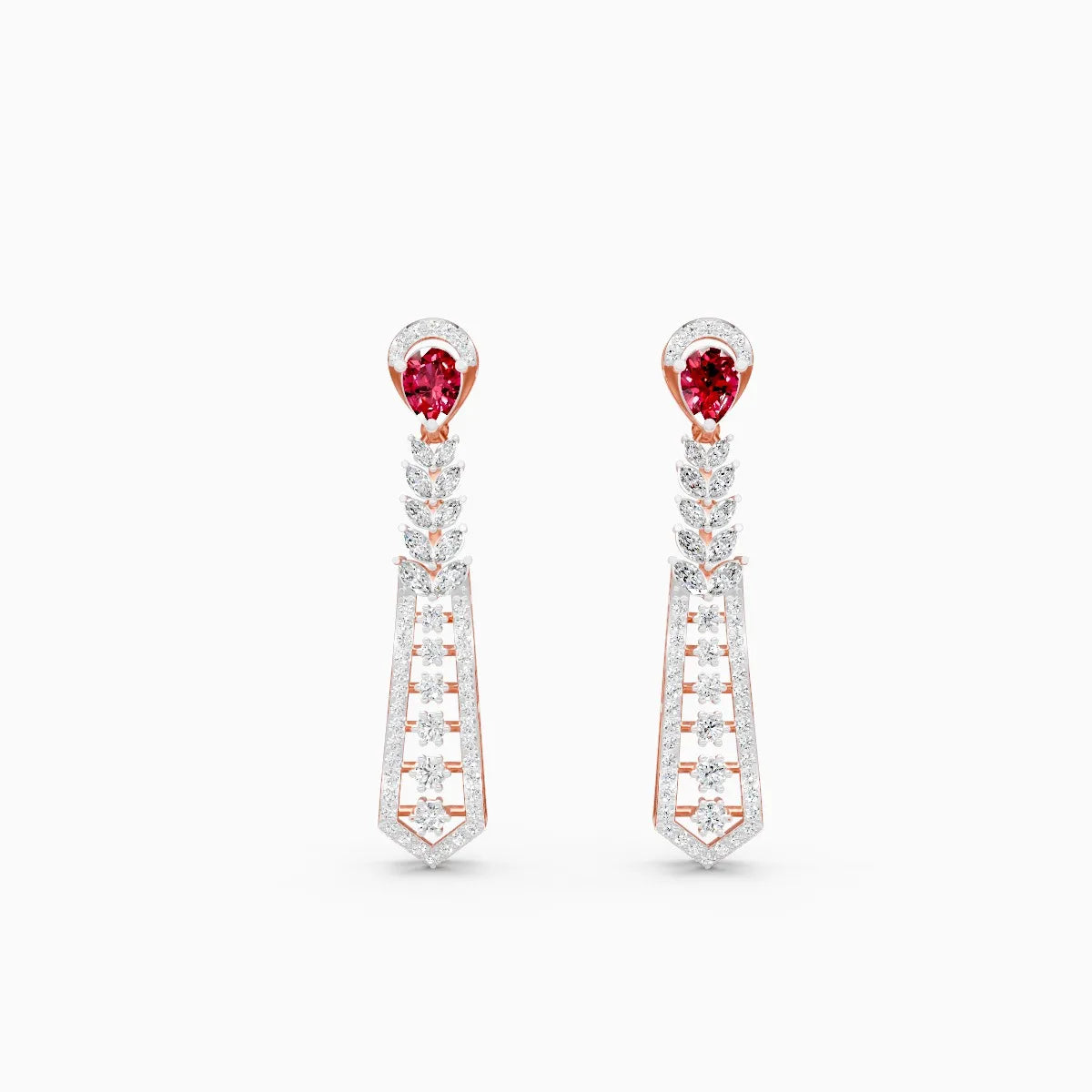 Mode | Foldglow Lab-Grown Diamond Drop Earrings