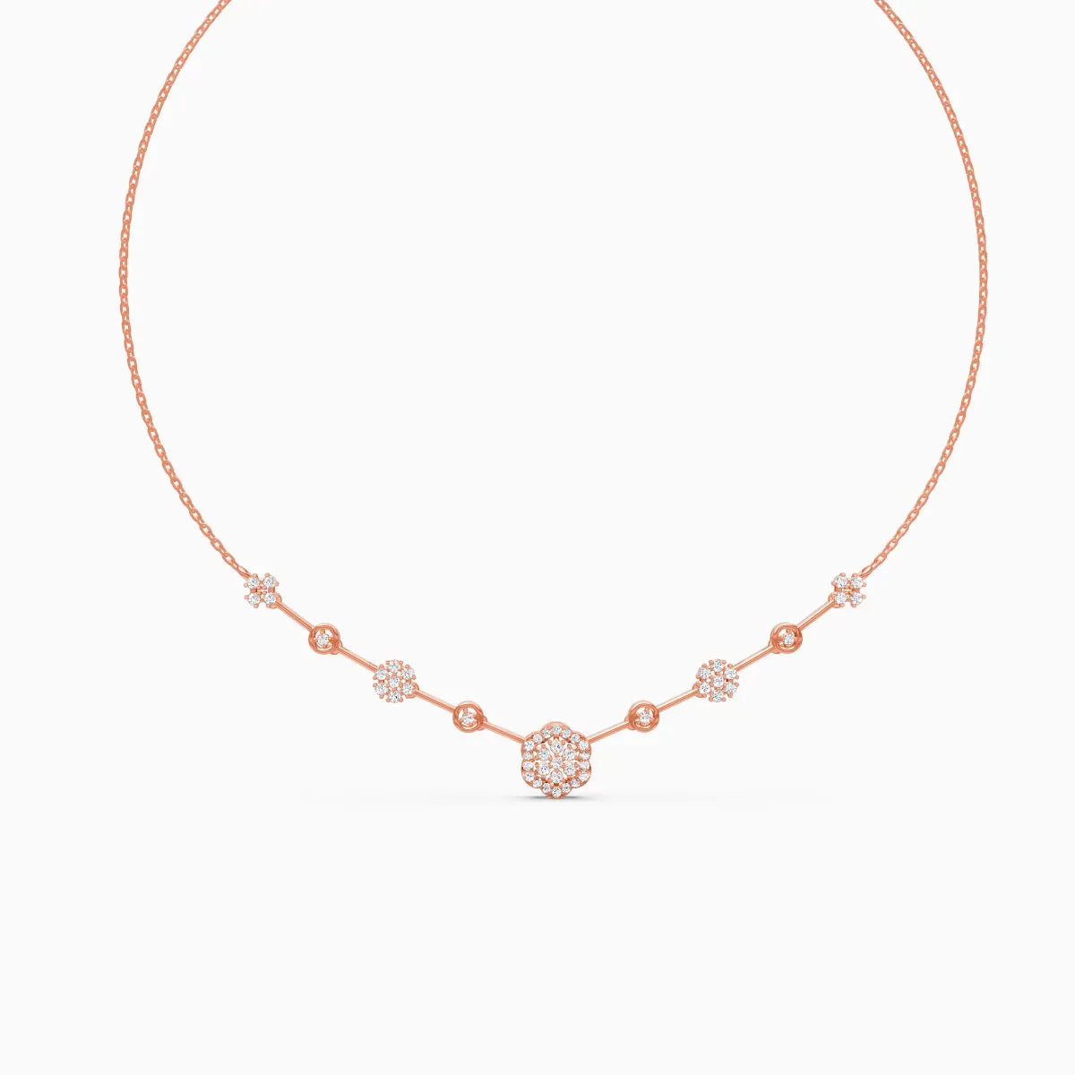 Flora | Petal Drift Lab-Grown Diamond Necklace