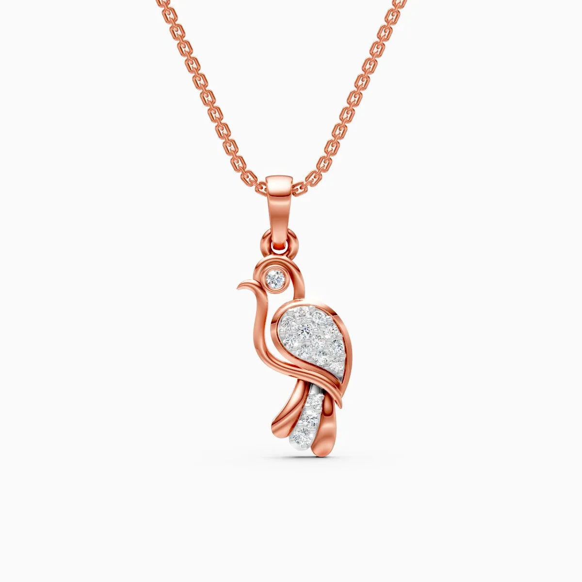 Vora | Plumewhisper Lab-Grown Diamond Pendant - Nivara