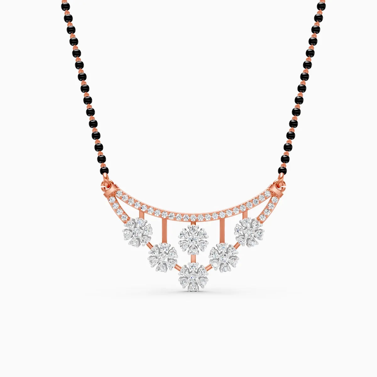 Flora | Lotus Grace Lab-Grown Diamond Mangalsutra