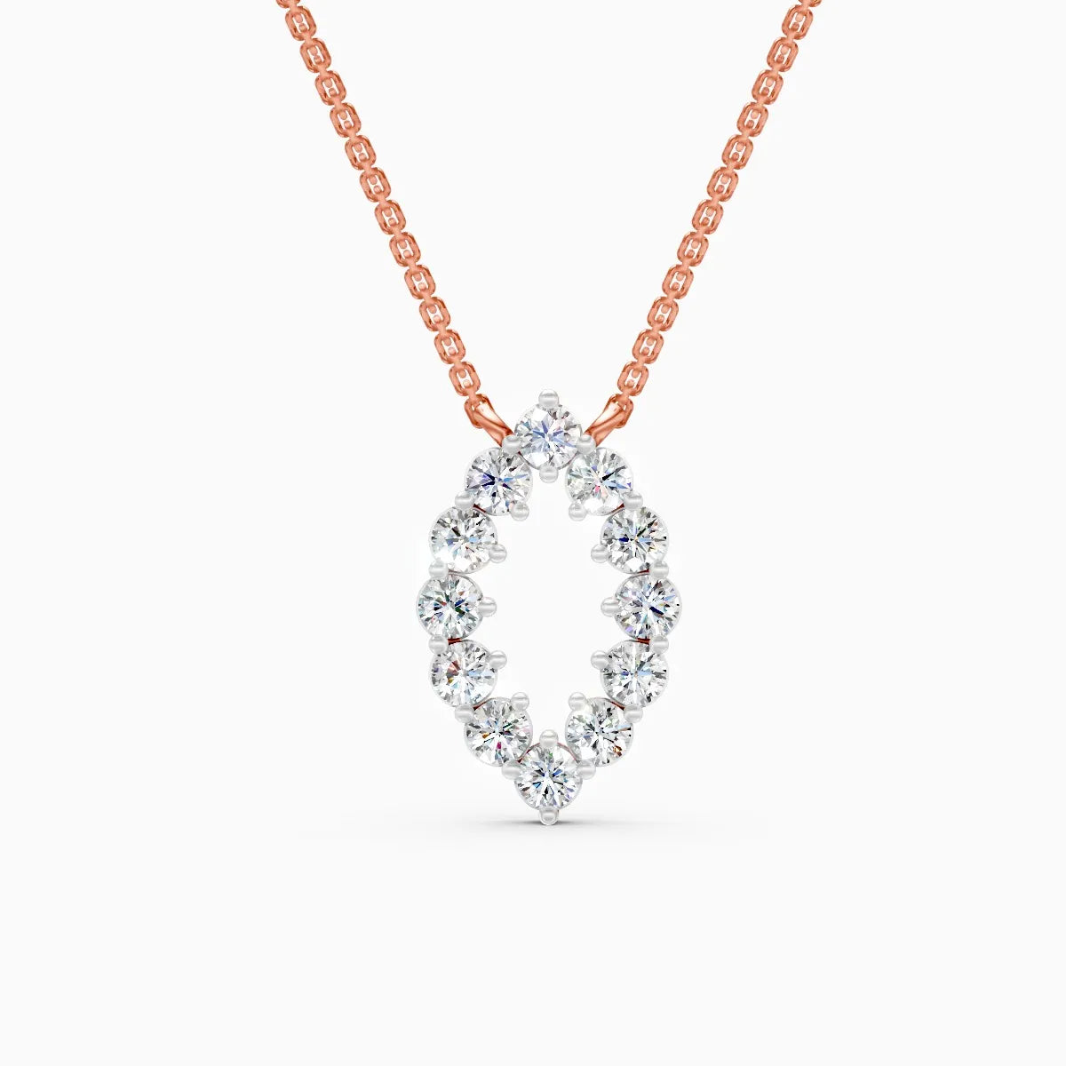 Mira | Halo Light Lab-Grown Diamond Pendant - Nivara