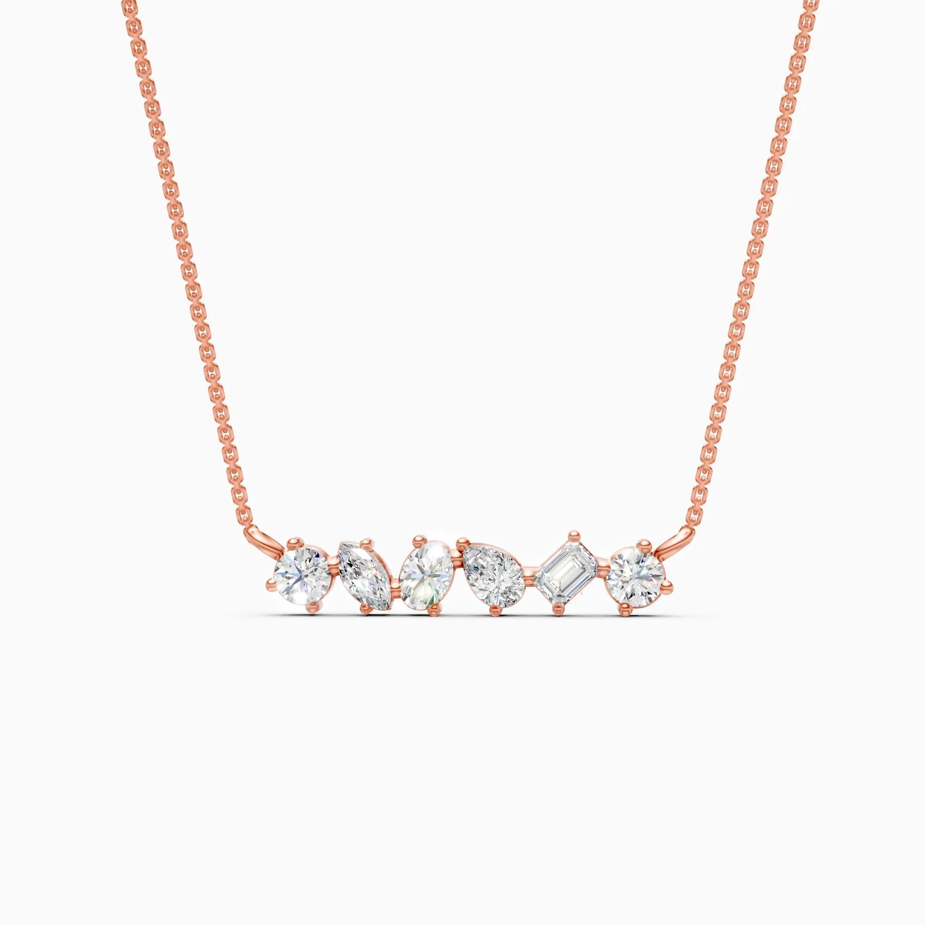 Anek | Mosaic Lab-Grown Diamond Pendant - Nivara