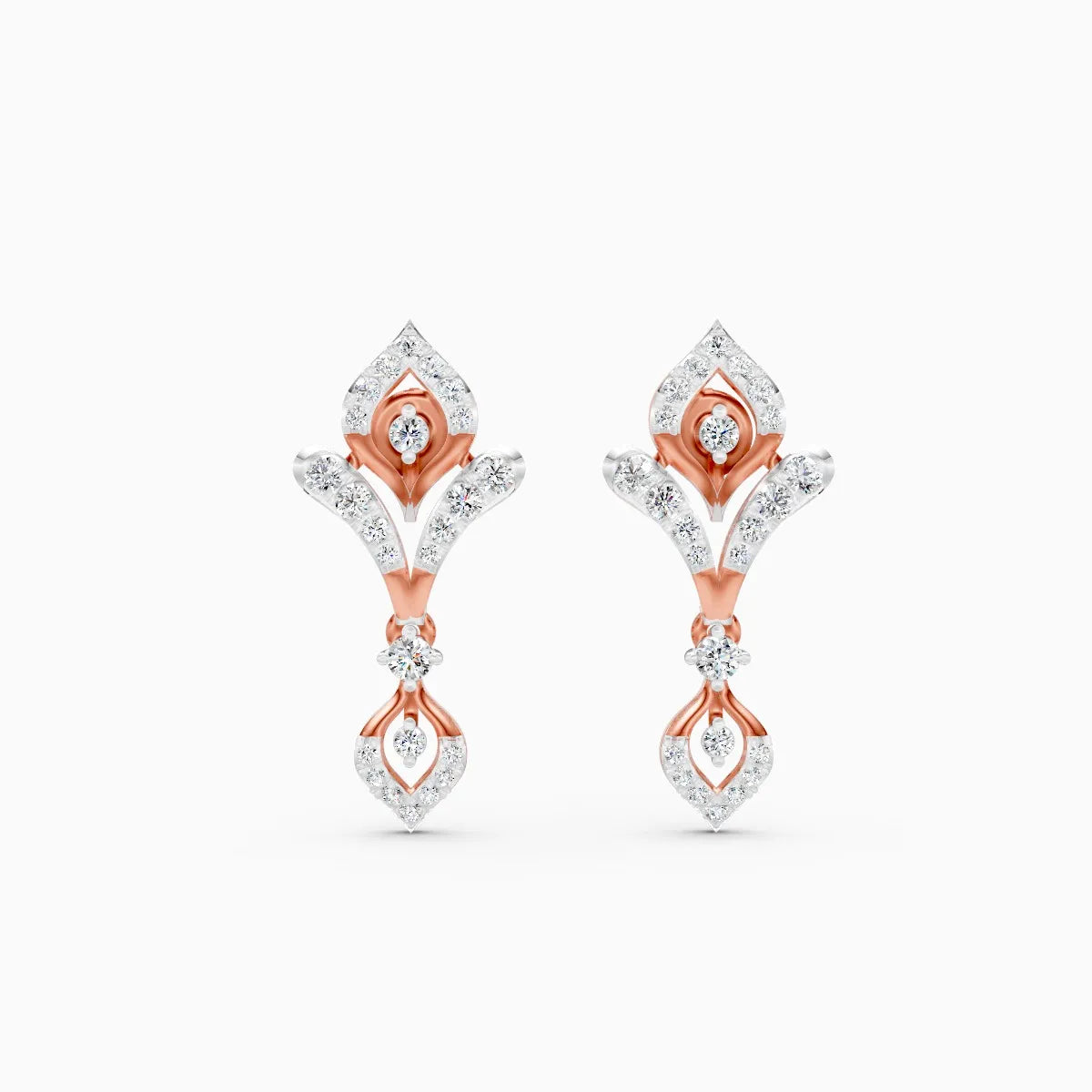 Flora | Rosegleam Lab-Grown Diamond Earrings