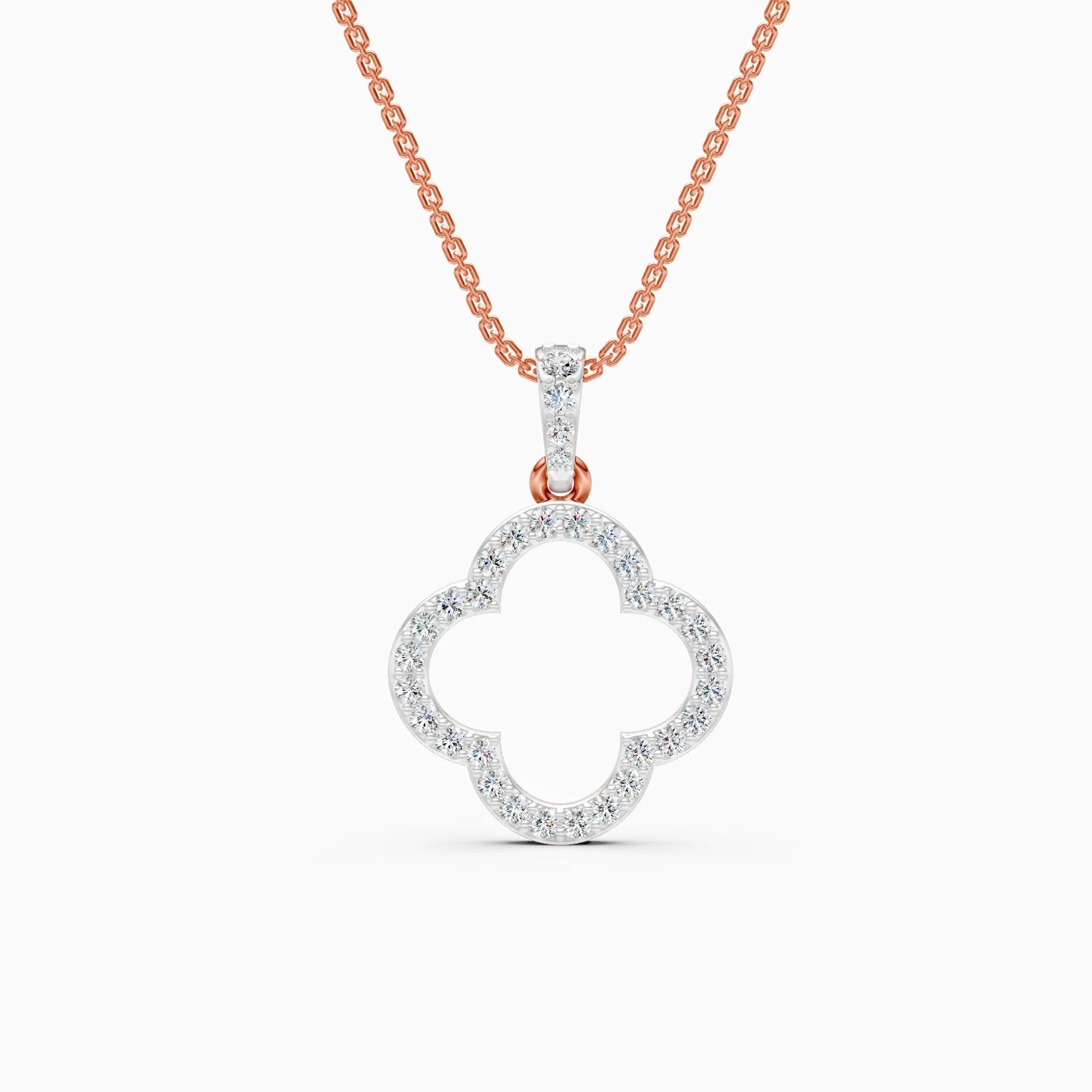 Flora | Dawn Bloom Lab-Grown Diamond Necklace - Nivara