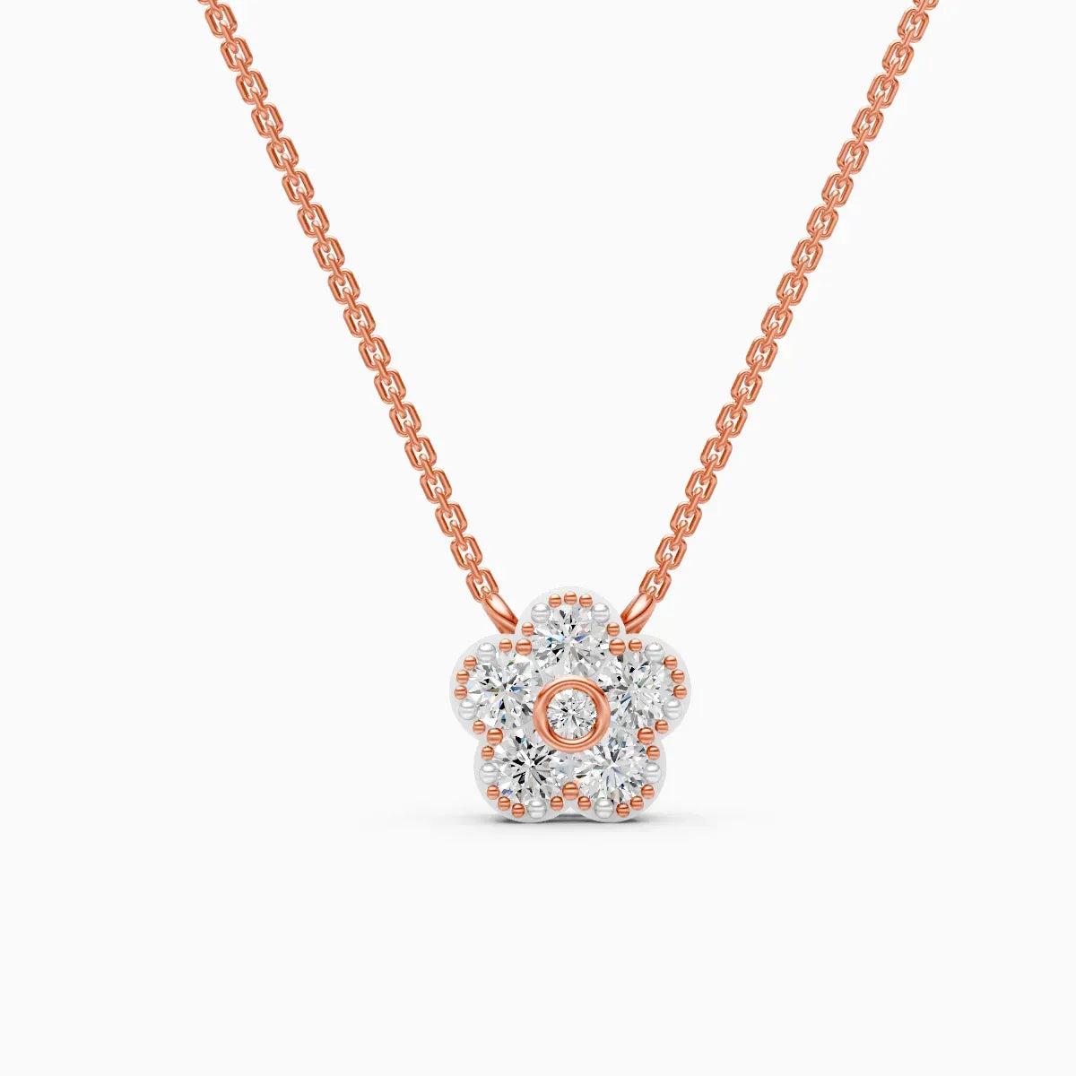 Flora | Linkform Lab-Grown Diamond Pendant - Nivara