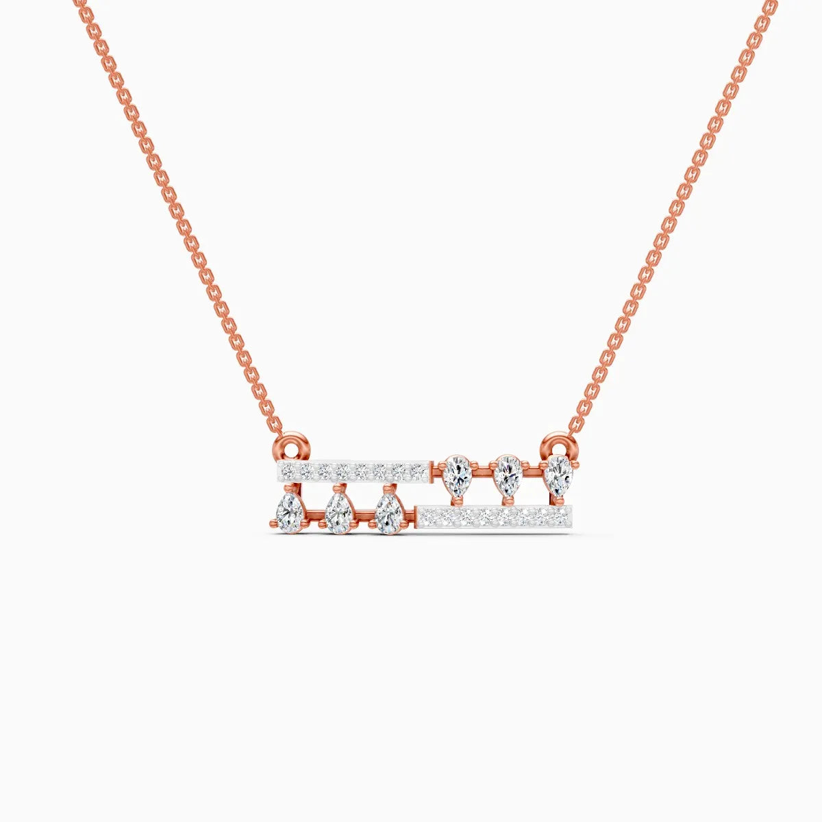 Mode | Tearlight Lab-Grown Diamond Necklace - Nivara