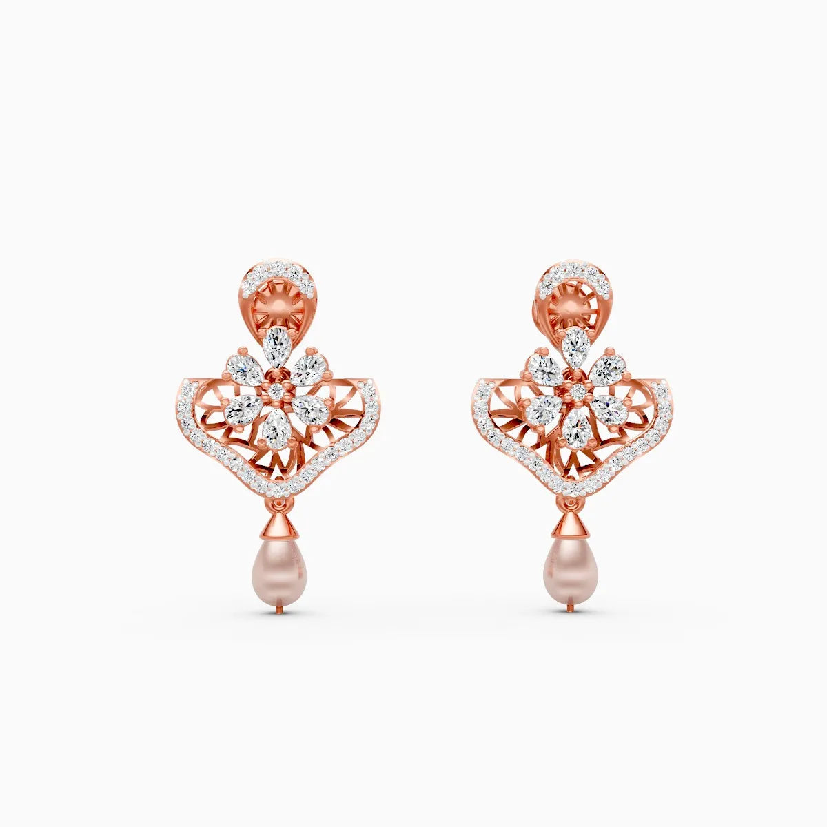 Flora | Leafsong Lab-Grown Diamond Earrings