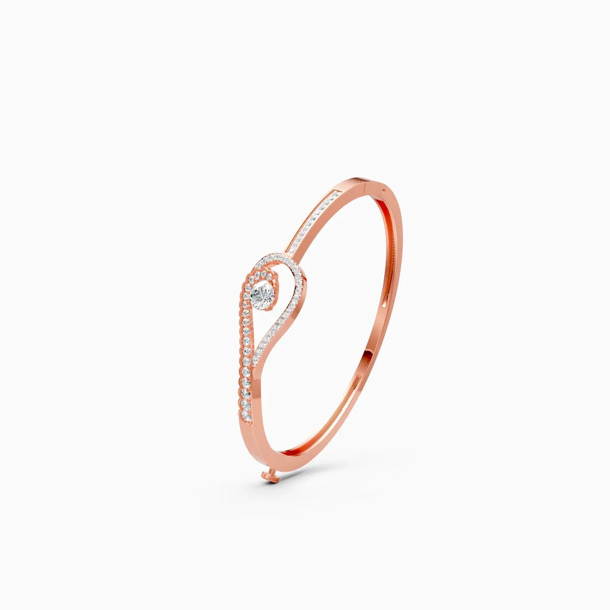 Aroha | Rise Vow Lab-Grown Diamond Kada - Nivara