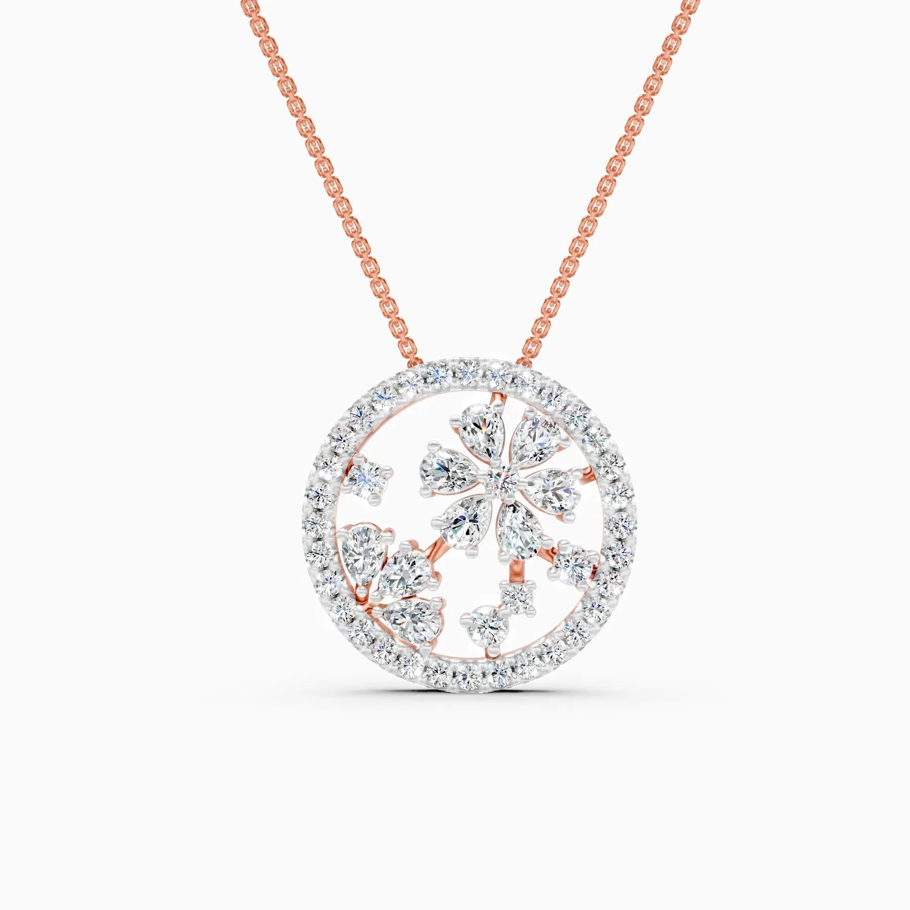 Flora | Blossom Lab-Grown Diamond Necklace - Nivara