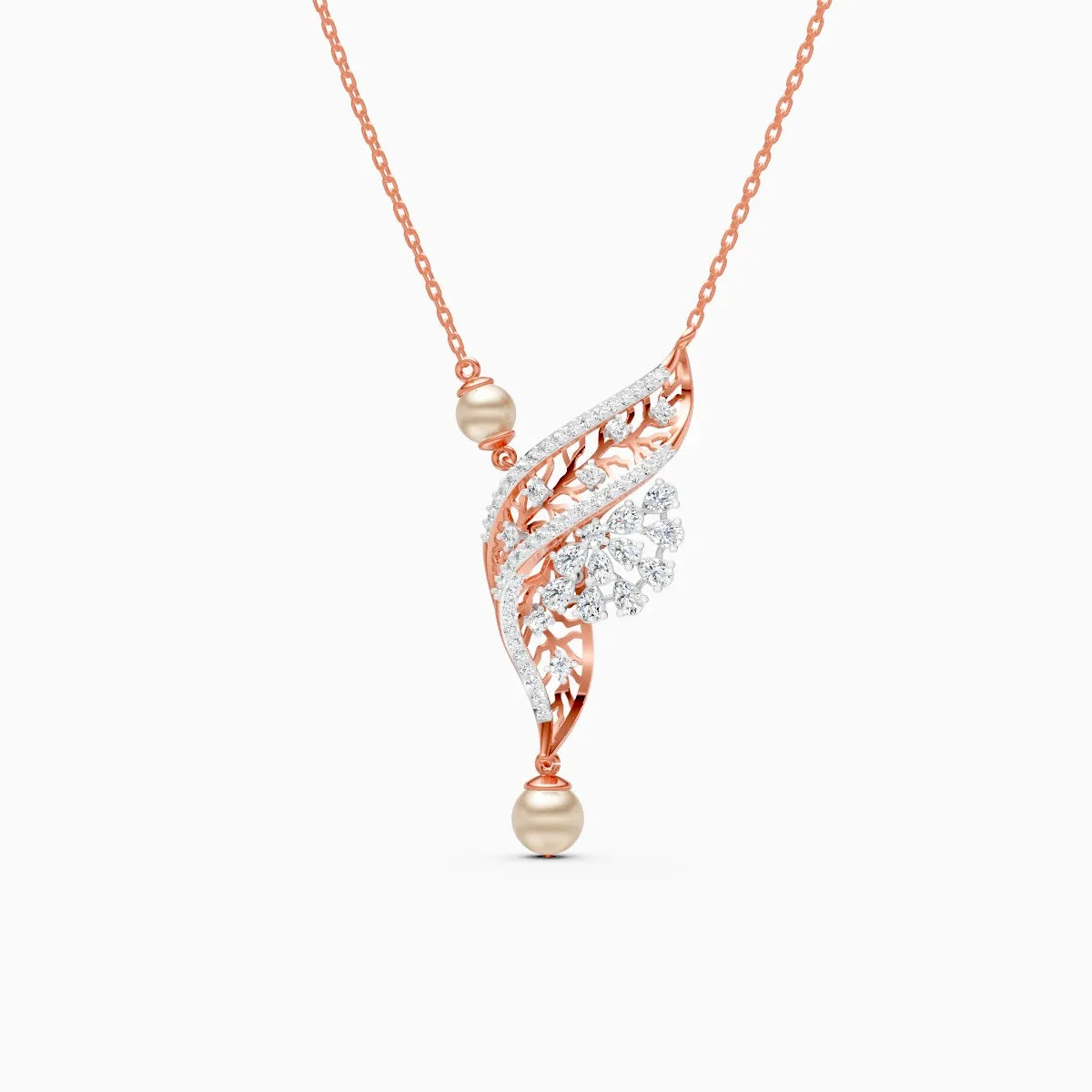 Aarya | Regal Note Lab-Grown Diamond Pendant - Nivara