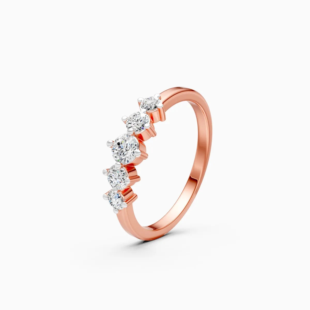 ��Foreva | Round Lab Grown Diamonds Ring�� Rings VD_AYN��- Lab Grown Diamonds Jewellery