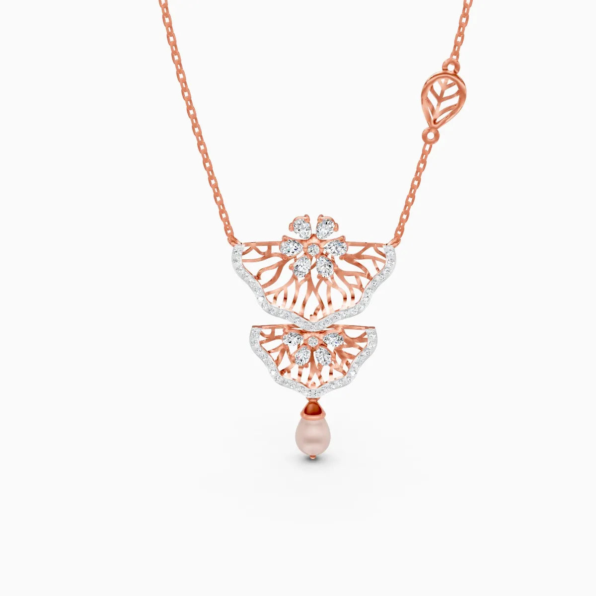 Flora | Wildrose Lab-Grown Diamond Pendant - Nivara