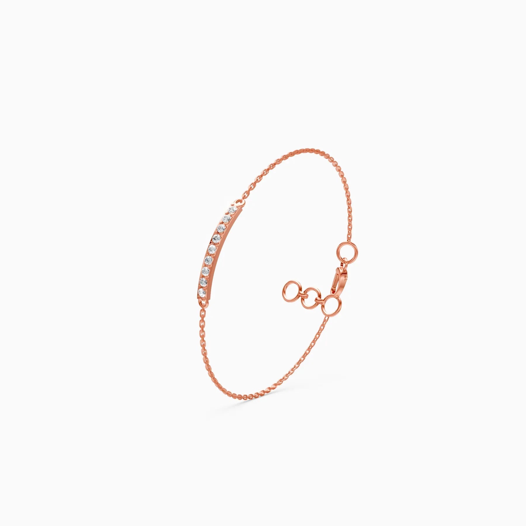 Noor | Soft Halo Lab-Grown Diamond Bracelet - Nivara