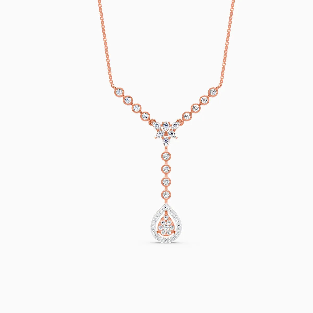 Kira | Ray Lab-Grown Diamond Necklace - Nivara