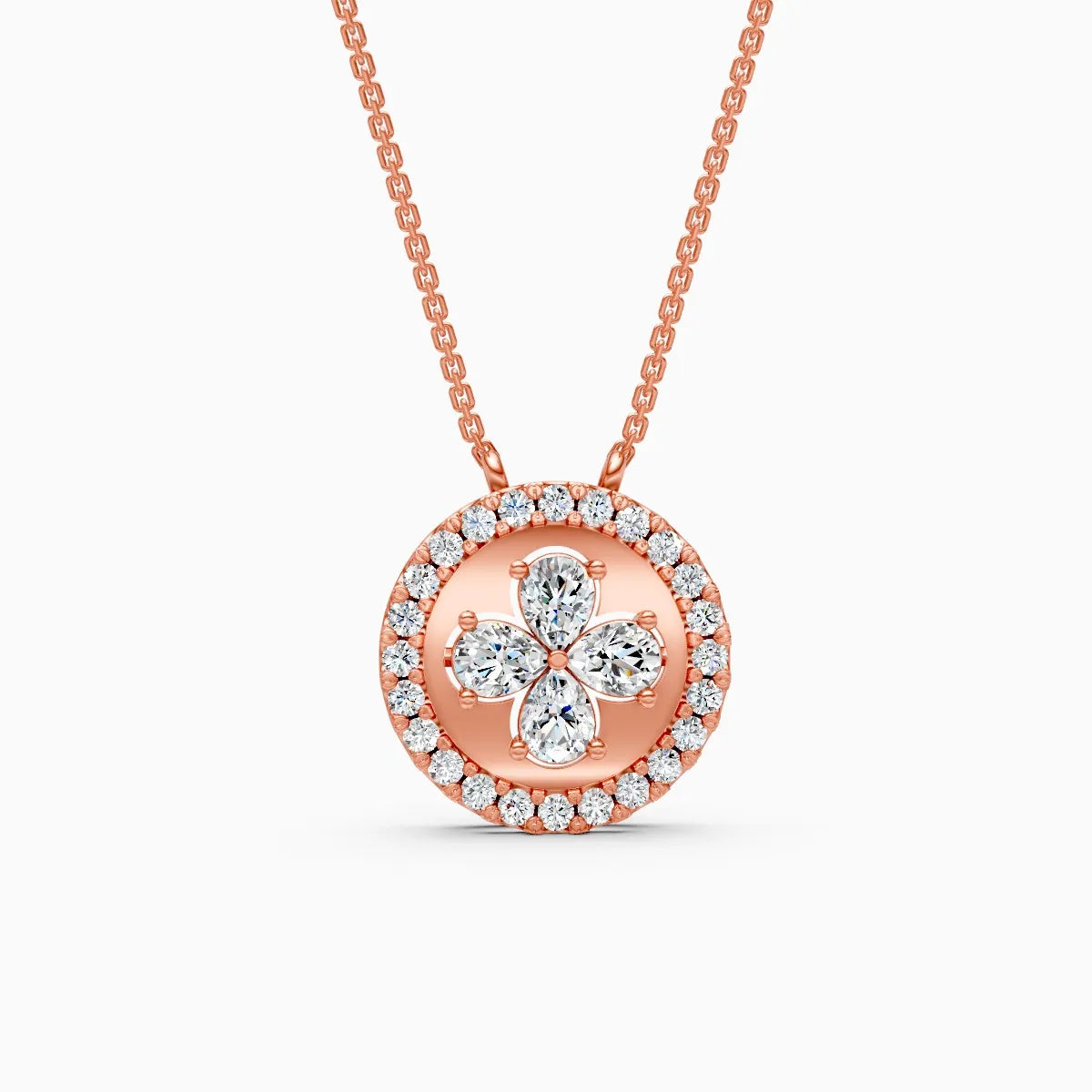Flora | Dewbloom Lab-Grown Diamond Pendant - Nivara