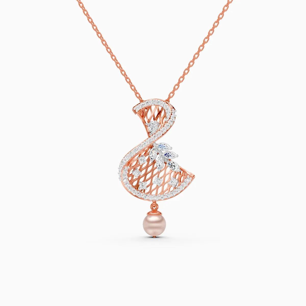 Aarya | Heritage Bloom Lab-Grown Diamond Necklace - Nivara