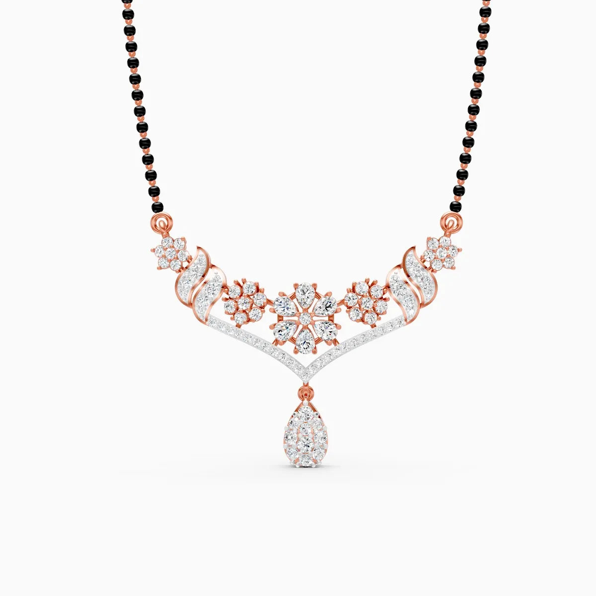 Aarya | Heritage Bloom Lab-Grown Diamond Mangalsutra