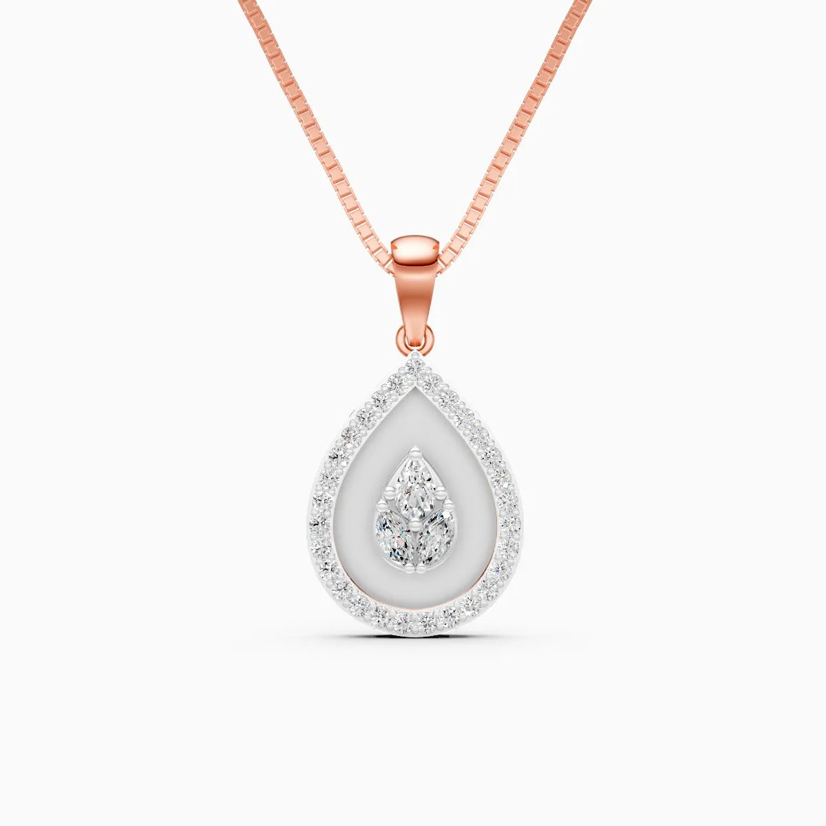 Mira | Dewdrop Lab-Grown Diamond Pendant - Nivara