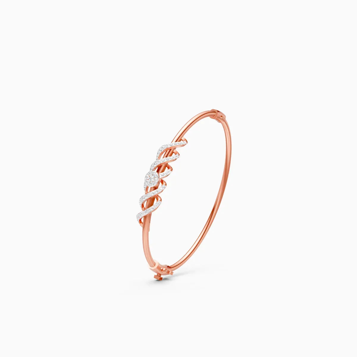 Aroha | Twine Lab-Grown Diamond Kada - Nivara