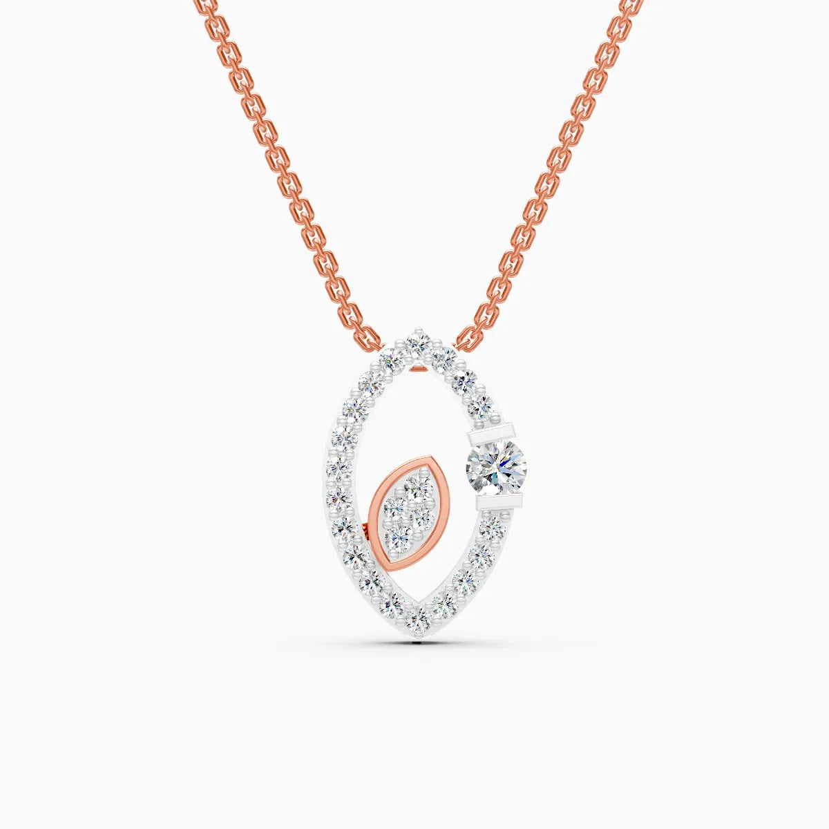 Mode | Arrowline Lab-Grown Diamond Necklace - Nivara