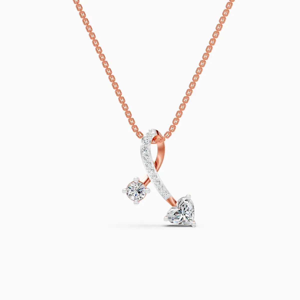 Sneh | Duet Lab-Grown Diamond Pendant - Nivara