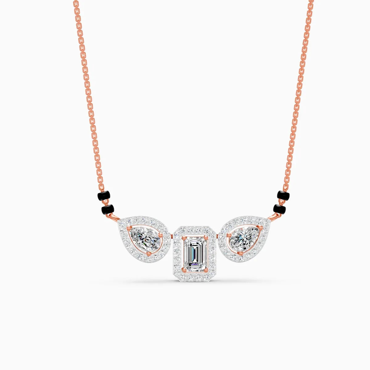 Mira | Halo Vow Lab-Grown Diamond Mangalsutra