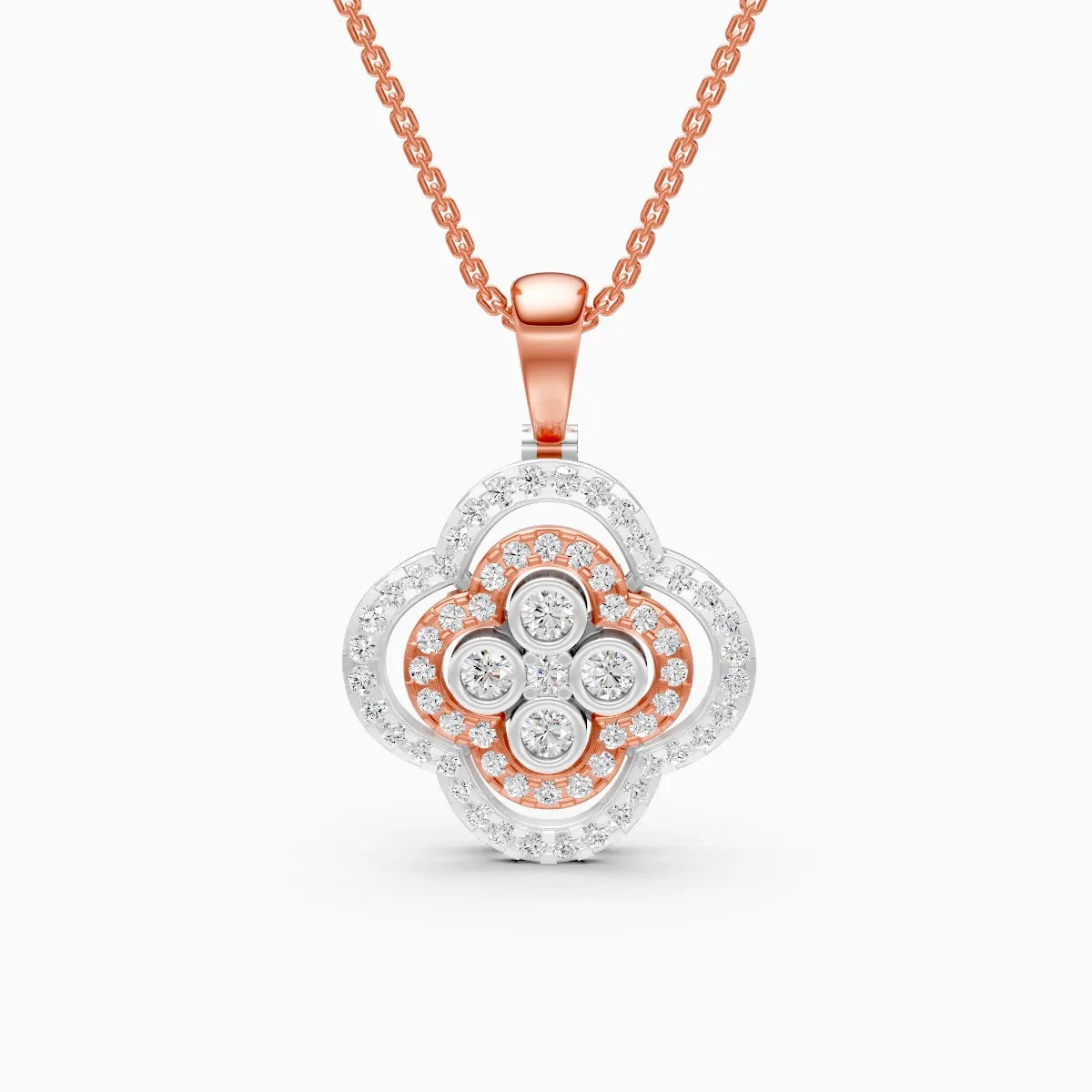 Flora | Luxe Vow Lab-Grown Diamond Pendant - Nivara