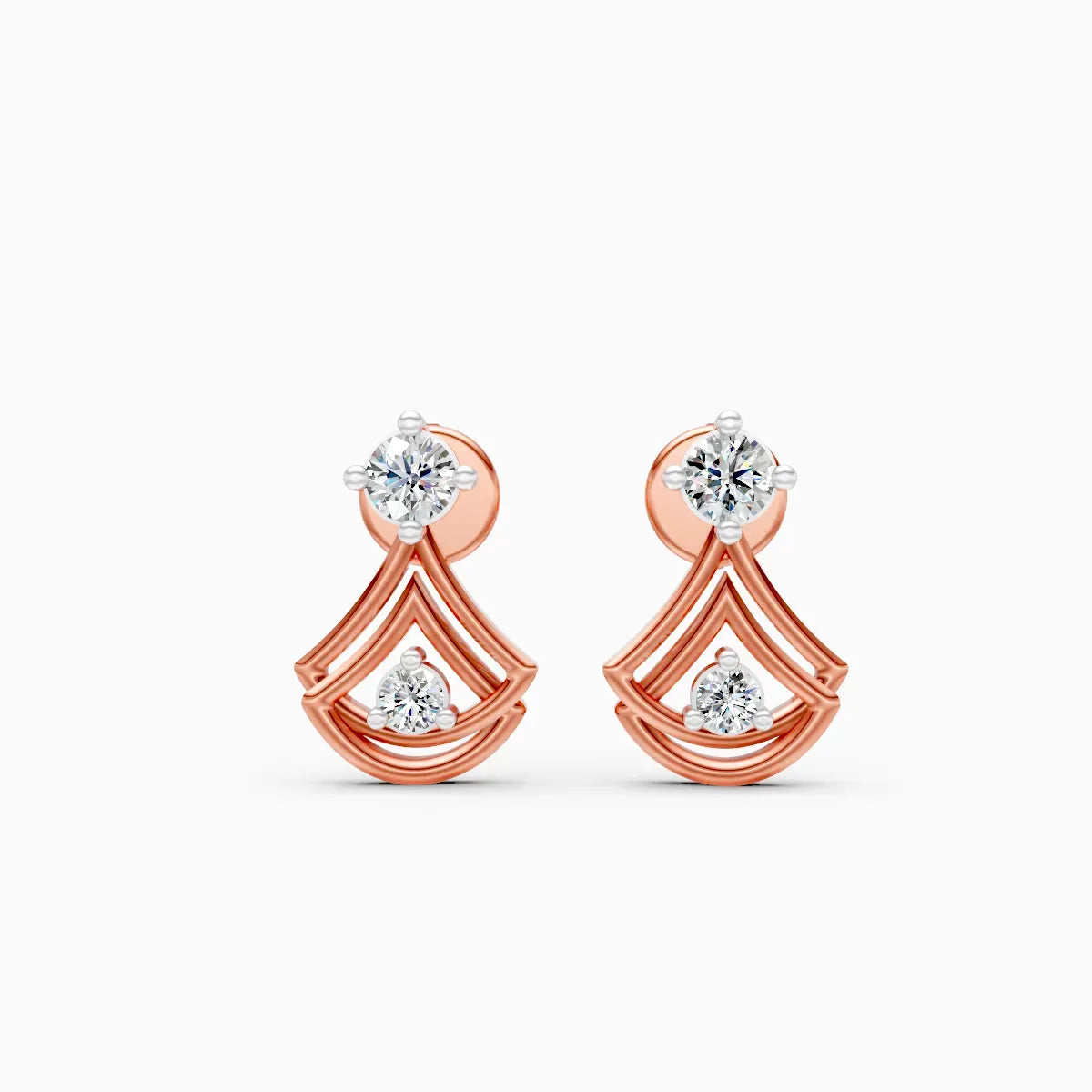 Mode | Cantilever Lab-Grown Diamond Studs