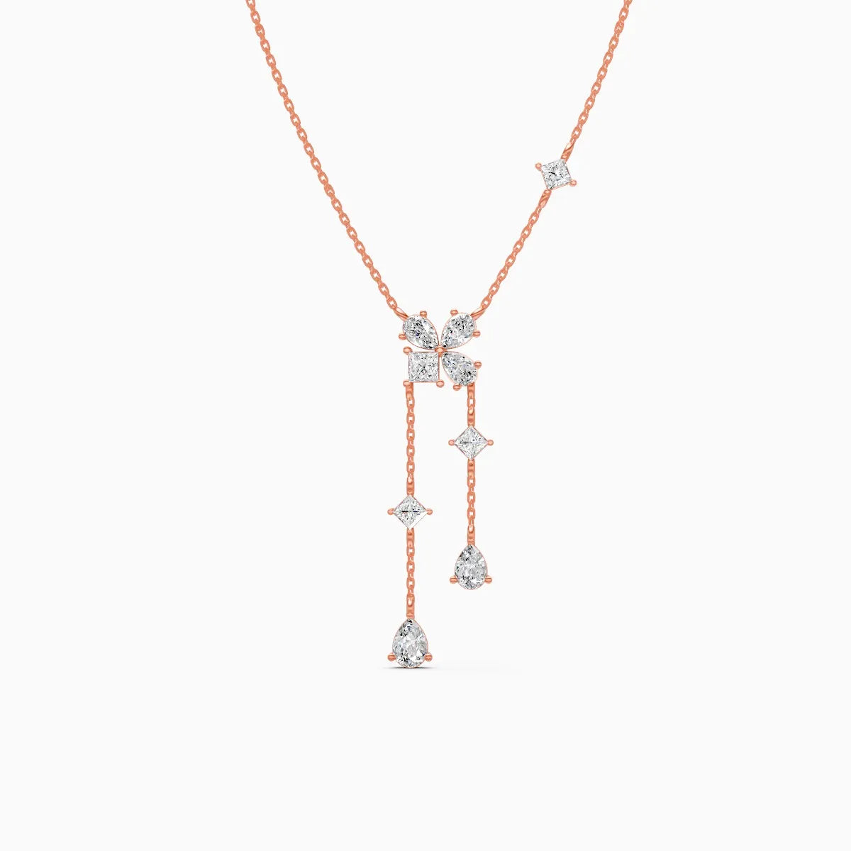 Flora | Princessa Lab-Grown Diamond Necklace - Nivara