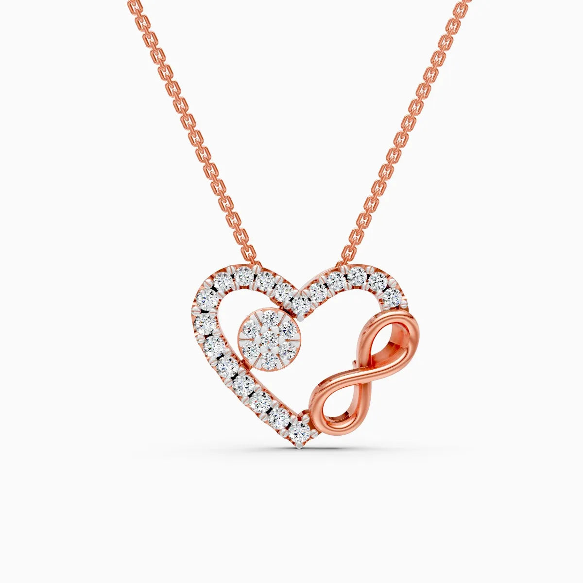 Sneh | Infinity Vow Lab-Grown Diamond Necklace - Nivara